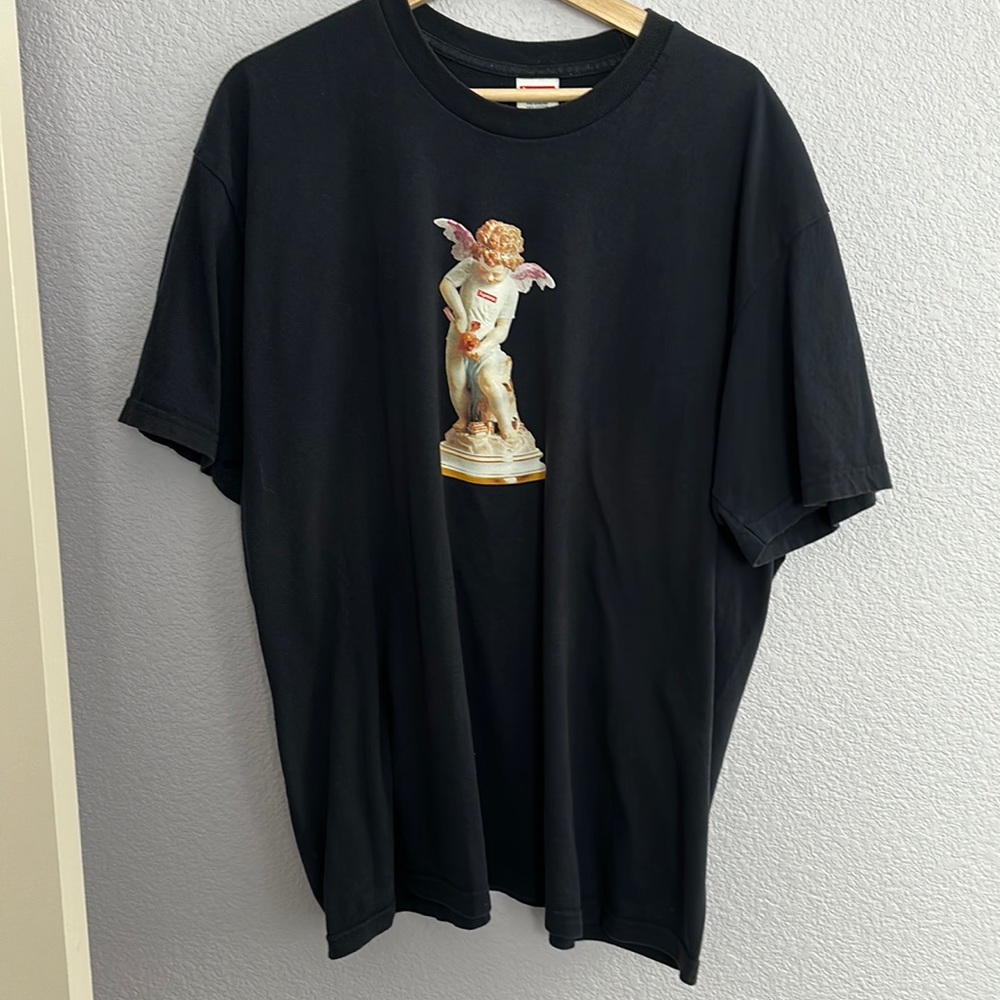 Supreme Cupid tee navy XL